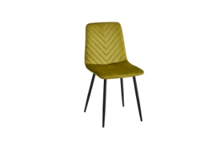 Picture of VERNON Velvet Dining Chair - Single