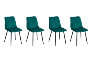 Picture of 【Pack of 4】GROVE Velvet Dining Chair