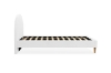 Picture of HOFFMAN Fabric Bed Frame in Single/Double/Queen Size (Off White)