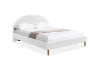 Picture of HOFFMAN Fabric Queen Bed Frame (Off White)