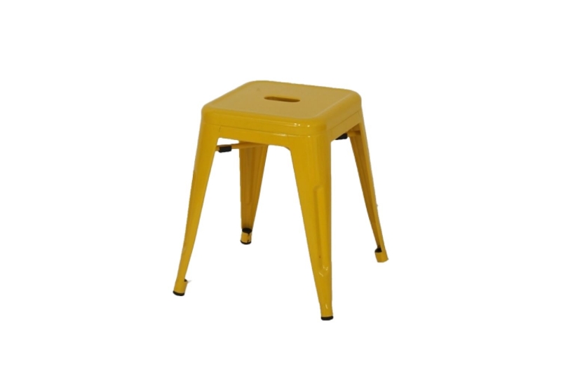 Picture of TOLIX Replica Stool Seat H45 - Yellow