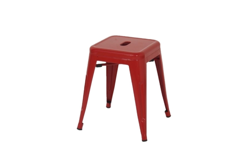 Picture of TOLIX Replica Stool Seat H17.5" - Red