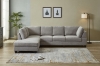 Picture of LIBERTY SECTIONAL FABRIC SOFA (LIGHT GREY)- Left Hand Facing Chaise without Ottoman