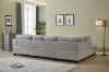 Picture of LIBERTY SECTIONAL FABRIC SOFA (LIGHT GREY)- Left Hand Facing Chaise  with ottoman