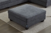 Picture of LIBERTY Sectional Fabric Sofa (Dark Grey) - Right Hand Facing Chaise with Ottoman