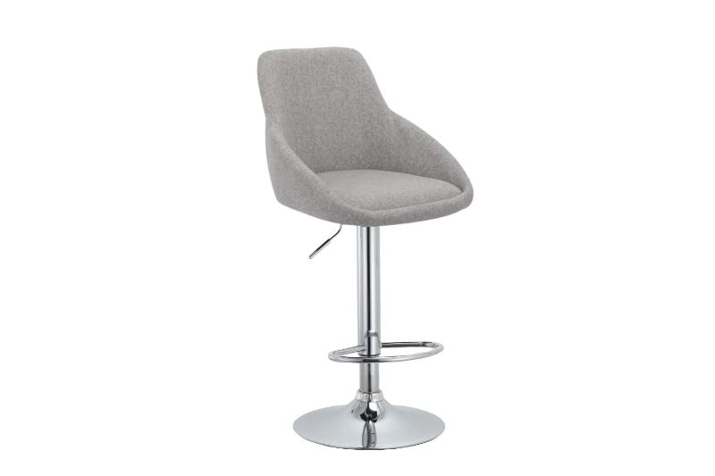 Picture of ZACH Height Adjustable Bar Chair (Grey) - Single