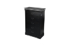 Picture of LOUIS 5-Drawer Hevea Wood Chest with LED Lighting (Black) 