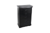 Picture of LOUIS 5-Drawer Hevea Wood Chest with LED Lighting (Black) 