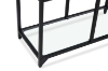 Picture of STARK 70.8"x31.4" Glass Display Shelf (Black)