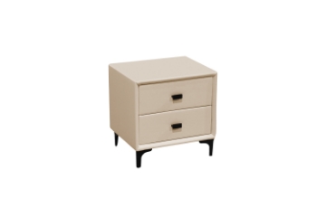 Picture of ALANYA 2-Drawer Bedside Table (Champagne)