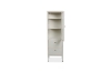 Picture of STARK 1-Door 2-Drawer Accent Glass Display Cabinet (Cream)