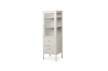 Picture of STARK 1-Door 2-Drawer Accent Glass Display Cabinet (Cream)