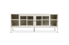 Picture of STARK 59" Steel Frame Sliding Door TV Unit (Cream)