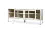 Picture of STARK 59" Steel Frame Sliding Door TV Unit (Cream)