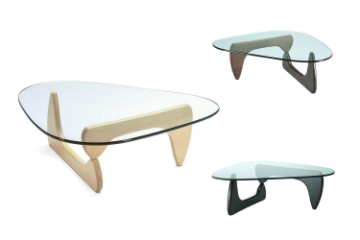 Picture of REPLICA NOGUCHI Solid Ash Wood Legs Coffee Table (Multiple Colors)