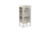 Picture of STARK 1-Arched Door Glass Display Cabinet (Cream)