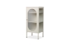 Picture of STARK 1-Arched Door Glass Display Cabinet (Cream)