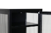 Picture of STARK 1-Door 2-Drawer Accent Glass Display Cabinet (Black)