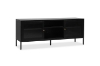 Picture of STARK Steel Frame 59" Sliding Door TV Unit (Black)
