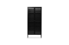 Picture of STARK 2-Door Glass Display Cabinet (Black)