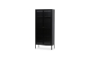 Picture of STARK 2-Door Glass Display Cabinet (Black)