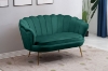 Picture of EVELYN Curved Flared (Loveseat) - Green