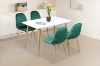 Picture of OSLO 5PC Dining Set (Green Velvet)