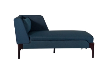 Picture of SWINDON Fabric Lounge Chair (Dark Blue) 