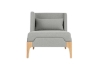 Picture of SWINDON Fabric Lounge Chair (Light Gray)