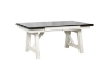 Picture of LINDOS 66.9"-94.4" Extendable Dining Table (White)