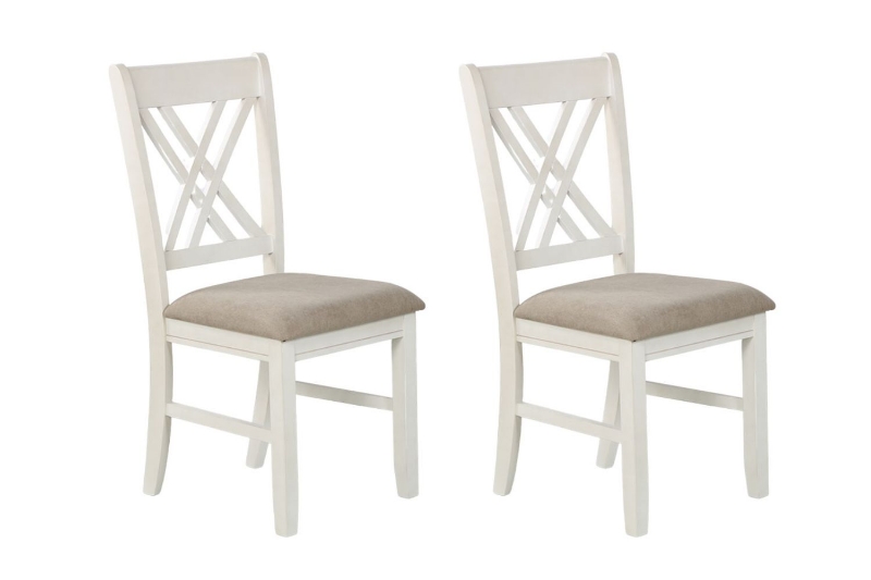 Picture of LINDOS Dining Chair (White) - 2PC in 1 Carton