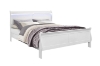 Picture of LOUIS 5PC Hevea Wood with LED Lighting Bedroom Combo Set in Queen/Eastern King Sizes (White)
