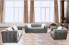 Picture of MALMO Velvet Sofa Range with Pillows (Grey)