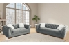 Picture of MALMO Velvet Sofa Range with Pillows (Grey)