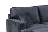 Picture of MALDON Chenille Fabric Sectional Sofa Bed with Storage Ottoman