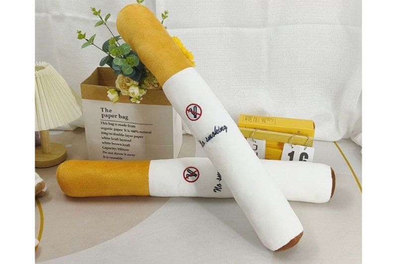 Picture of CREATIVE CIGARETTE SHAPED H43.3" Pillow No-smoking Plush Cushion