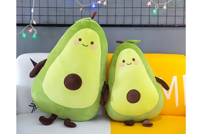 Avocado cushion fluffy online