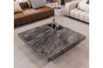 Picture of GRAVITY Sintered Stone Top Coffee Table (Black)