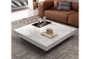 Picture of GRAVITY Sintered Stone Top Coffee Table (White)