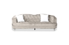 Picture of ALINA Velvet Curved Sofa Range with Pillows (Beige)