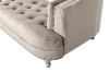 Picture of ALINA Velvet Curved Sofa Range with Pillows (Beige)