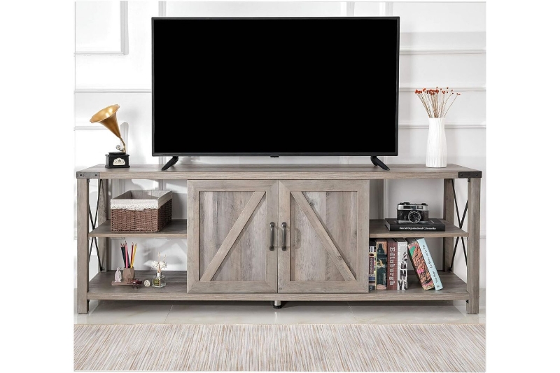 Picture of ALLSTON 68.5" TV Stand with Storage Cabinets