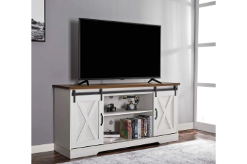 Picture of YITTA 59" TV Stand with Sliding Barn Doors