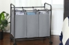 Picture of RAYA 3 Bags Laundry Sorter Cart (Gray)