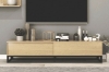 Picture of MELODY 78.7" TV Stand (Light Oak)