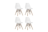 Picture of DSW Replica Eames Dining Side Chair (White) - Each 