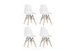 Picture of DSW Replica Eames Dining Side Chair (White) - 4PC in 1 Carton