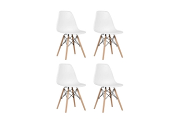 Picture of DSW Replica Eames Dining Side Chair (White) - 4PC in 1 Carton