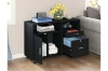 Picture of EBERN 2-Drawer Rolling File Cabinet (Black)