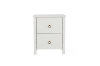 Picture of METRO Pine Bedside Table (White)